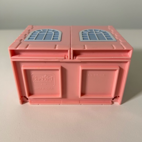 Vintage 90s Bluebird Polly Pocket Dream Builder Deluxe Mansion Bathroom (93F) - Picture 13 of 14